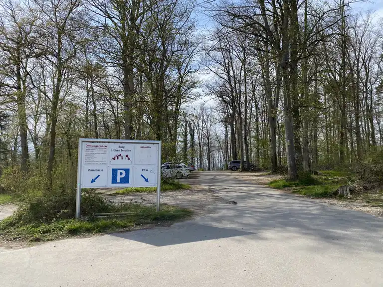 Wanderparkplatz Hohenneuffen